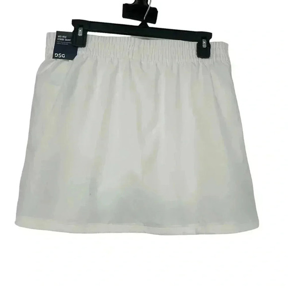 DSG STRIDE PURE WHITE SKORT WOMENS SIZE MEDIUM PICKLEBALL GOLF TENNIS ATHLETIC - Picture 7 of 13